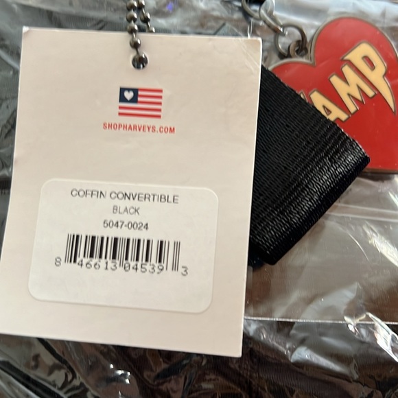 Harveys Vamp Coffin Convertible Crossbody Bag NWT - Picture 14 of 14